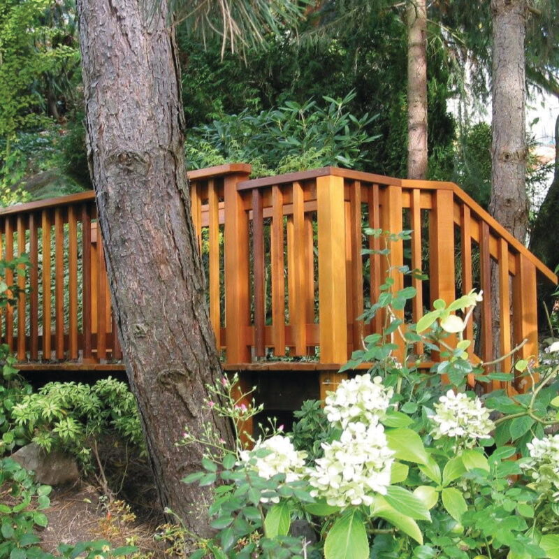 Cedar Deck Railing Balusters Weekes Forest Products