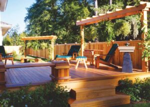 Cedar Decking