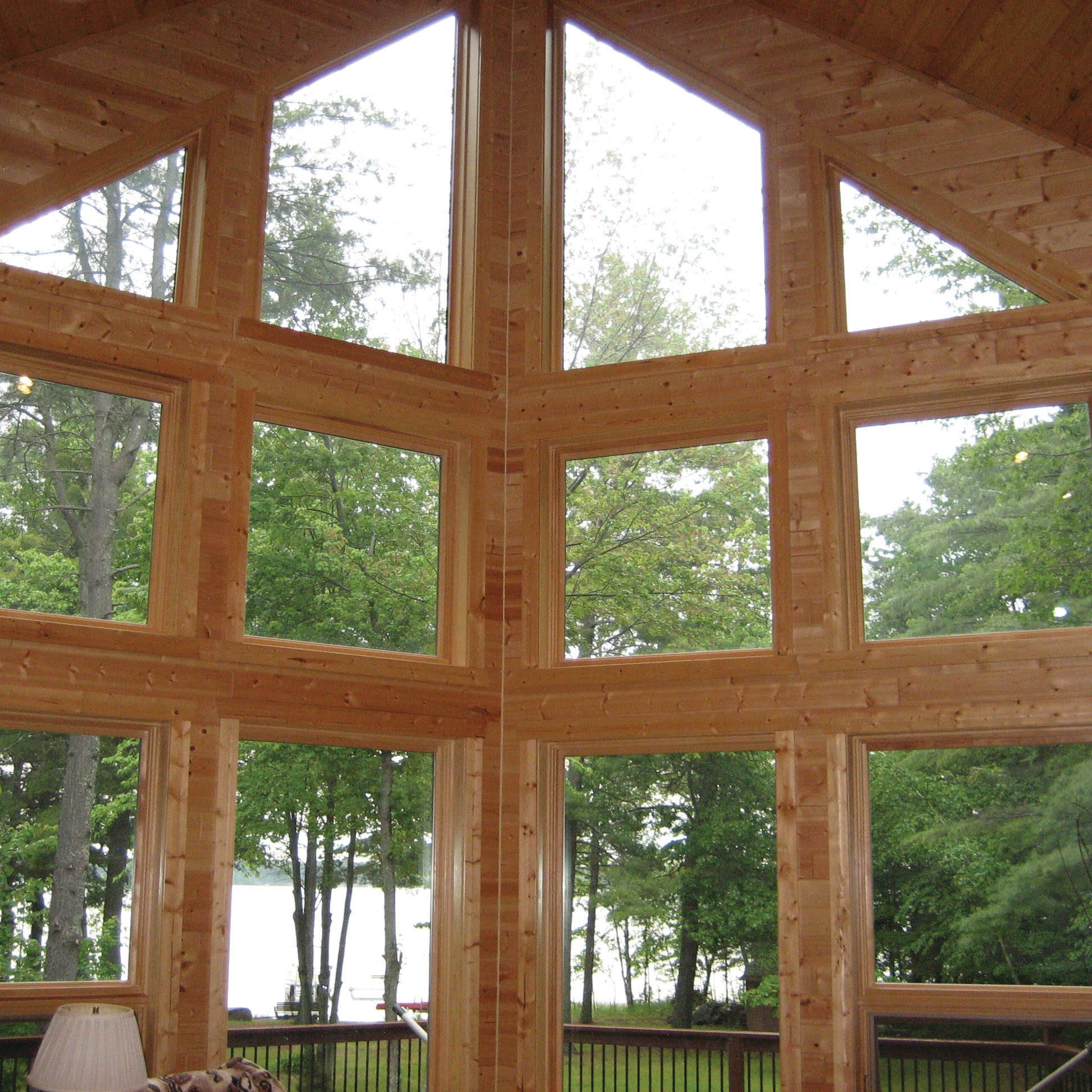 Glacier Lodge Factory Finished End-Matched Pine Paneling