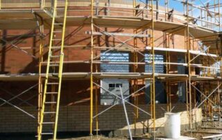 LVL scaffold plank in use