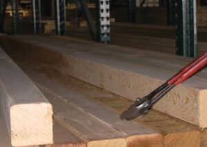 Western red cedar posts
