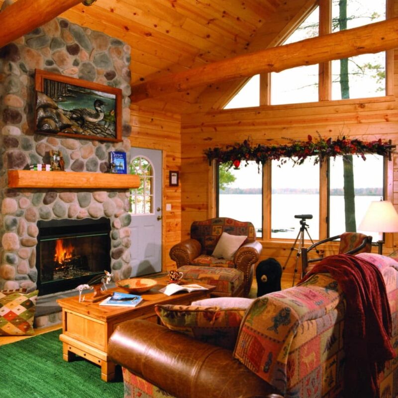 Mountain Lodge Pine Paneling Weekes Forest Products