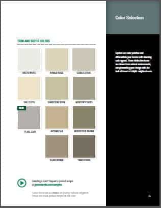 James Hardie Midwest Trim and Soffit Color Options