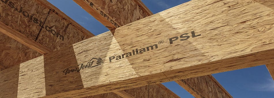 View Parallam Plus PSL Beams, Headers and Columns Specifier’s Guide. 