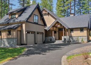 Douglas Fir trim boards & fascia on house