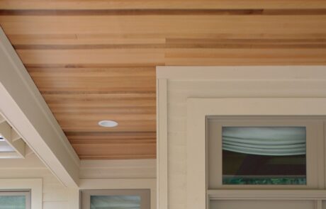 Clear Cedar pattern tongue groove