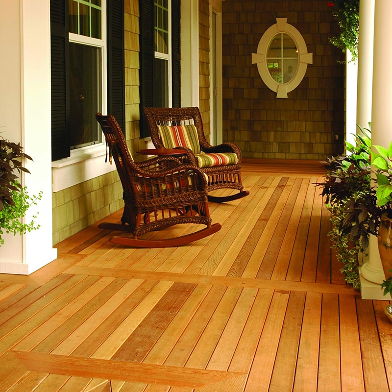 Clear Cedar Finish & Trim