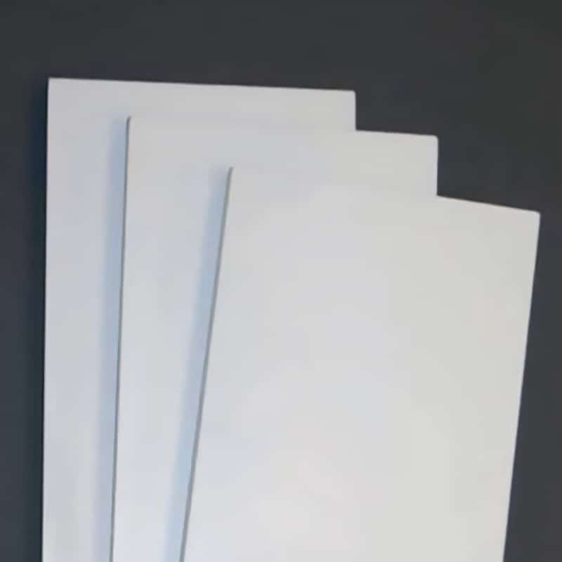 Primed Western Red Cedar bevel siding boards