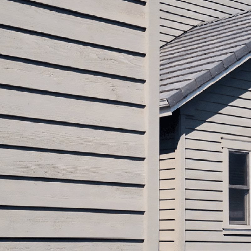Tight knot cedar bevel siding